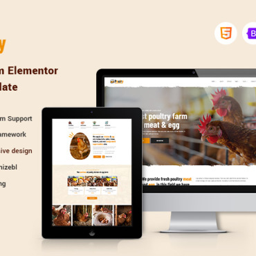 Agriculture Company Responsive Website Templates 402585