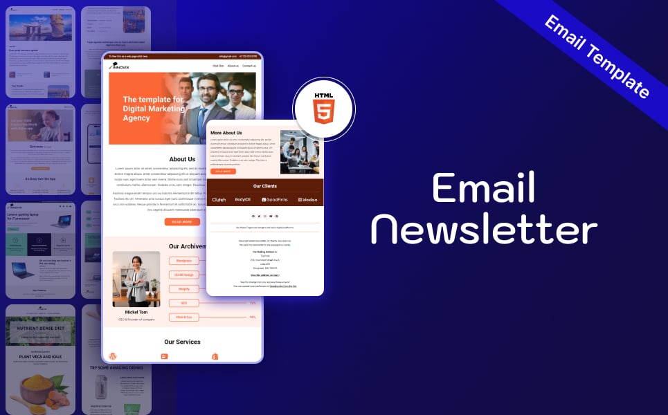 Innovix Newsletter HTML template