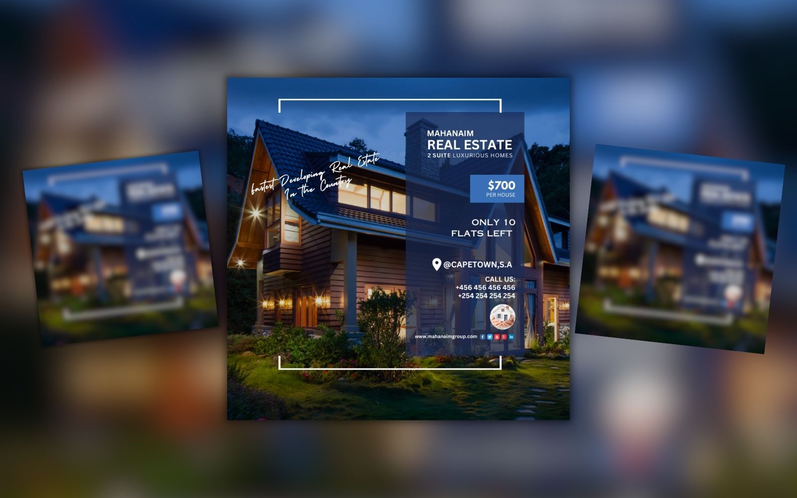 Real Estate Canva Design Template