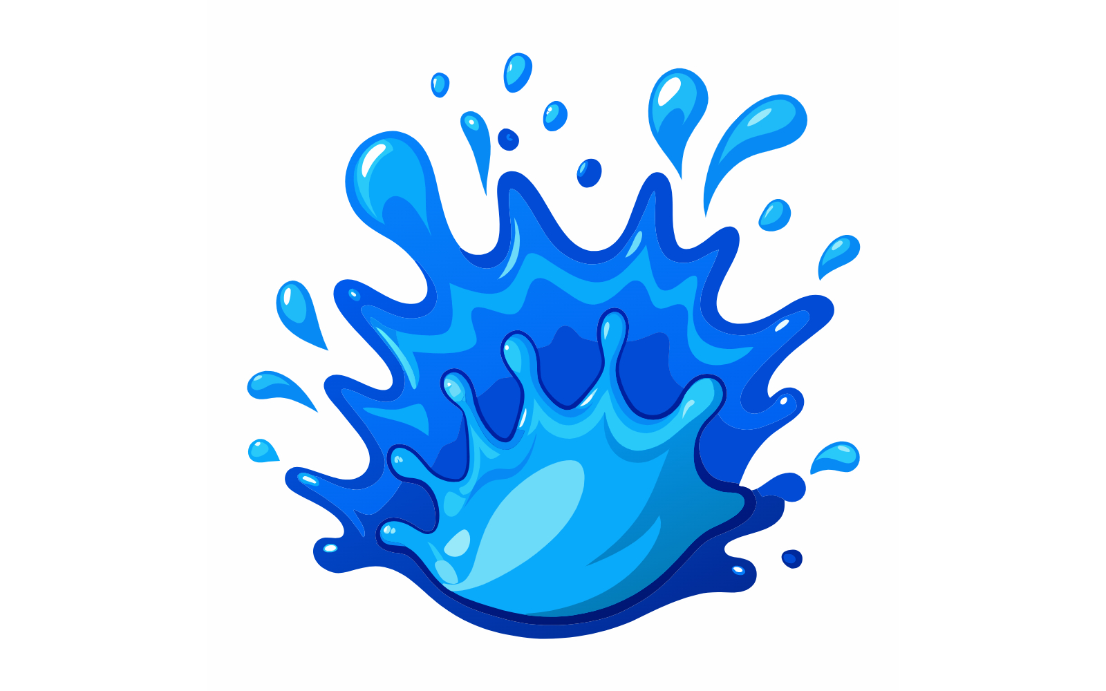 Splash Design Illustrator Vector #2