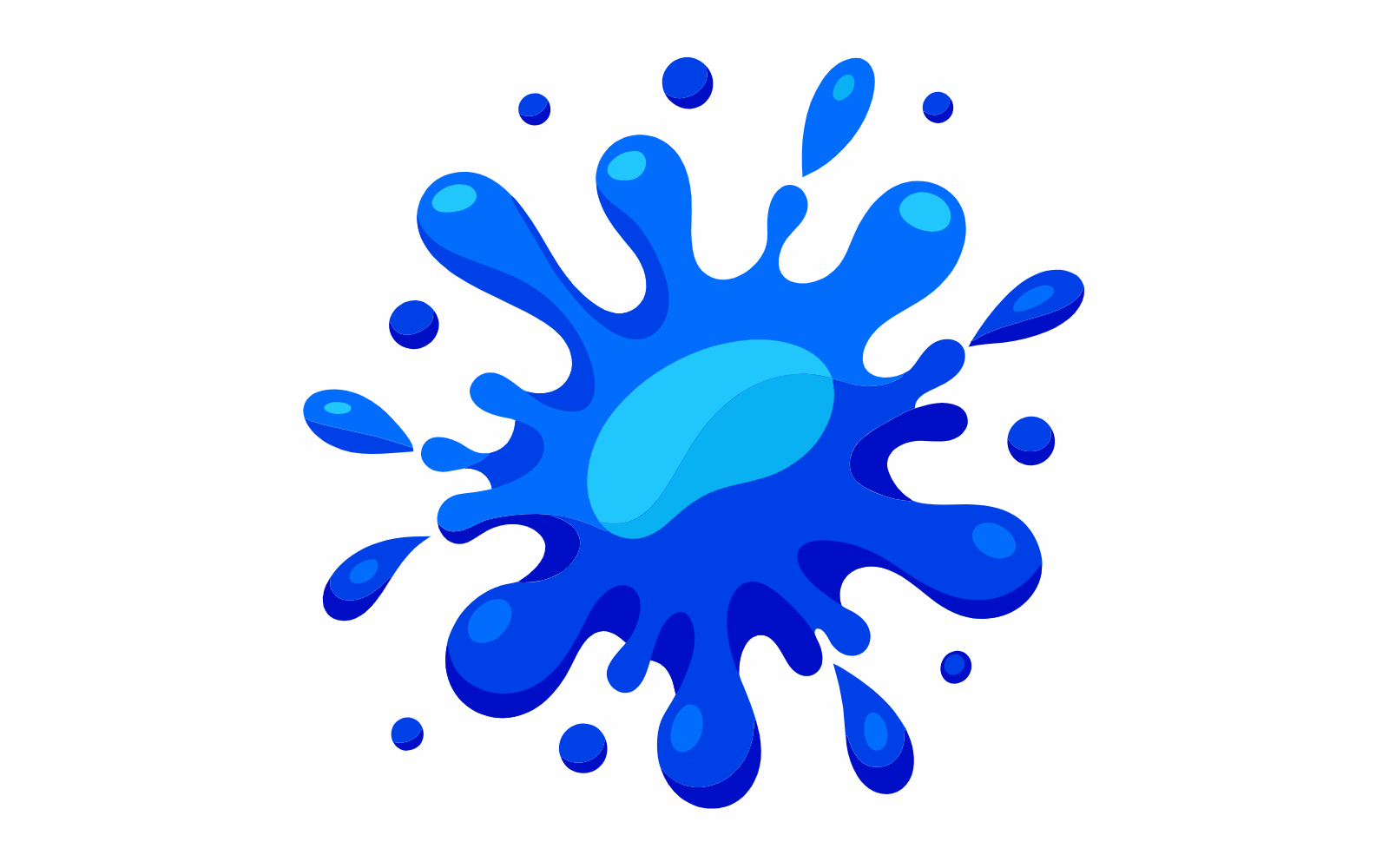 Splash Design Illustrator Vector #5