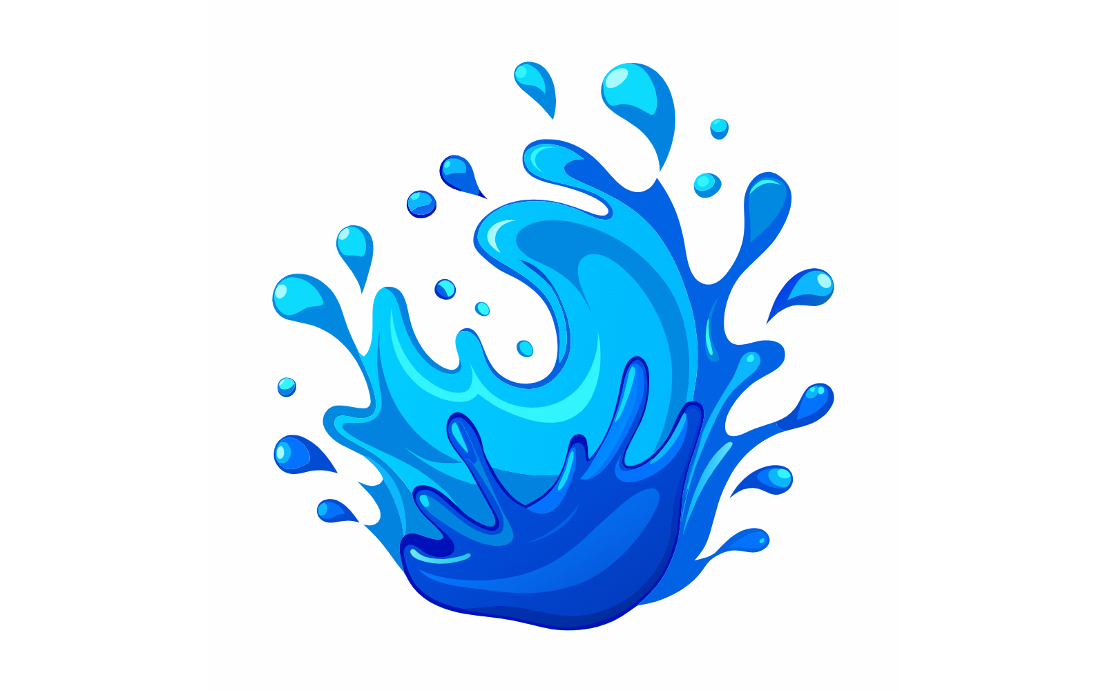 Splash Design Illustrator Vector #7