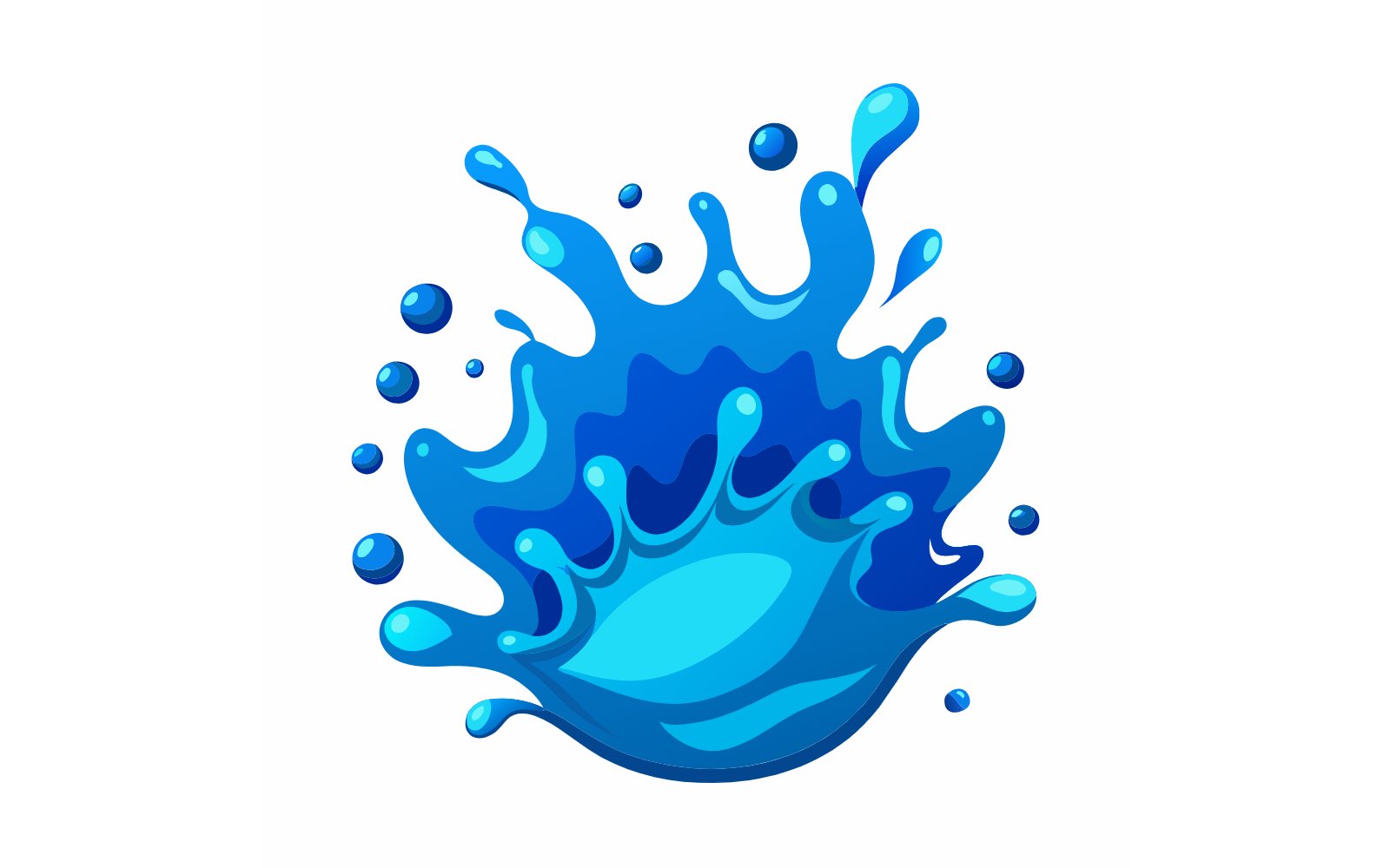 Splash Design Illustrator Vector #8