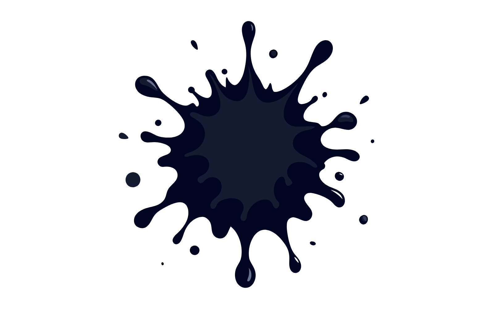 Splash Design Illustrator Vector #13