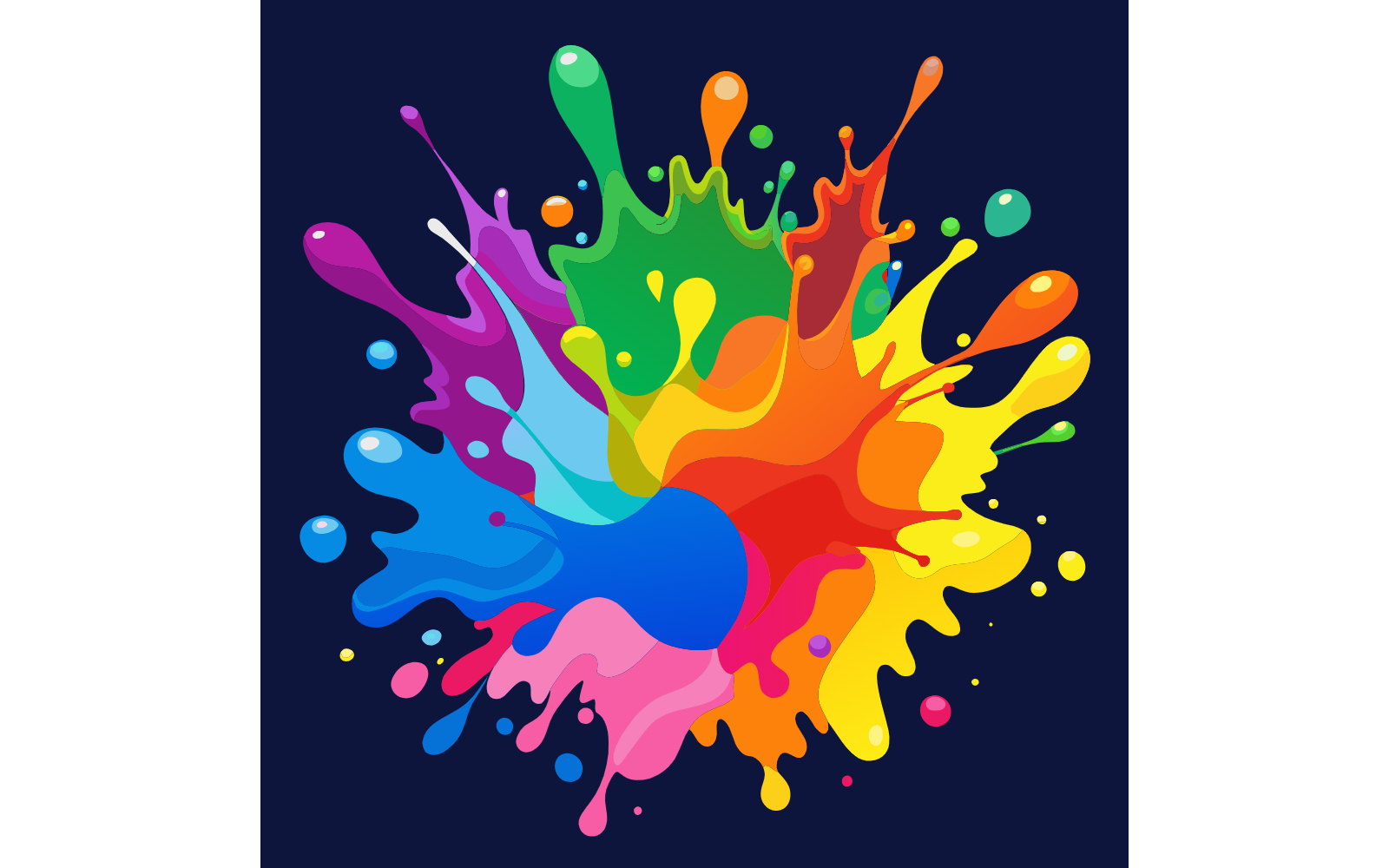 Splash Design Illustrator Vector #20