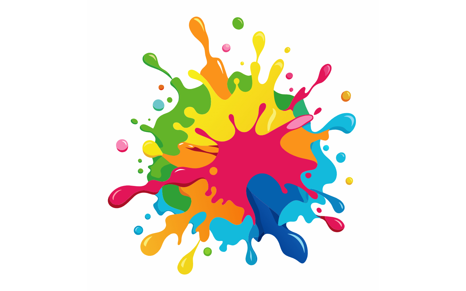 Splash Design Illustrator Vector #24