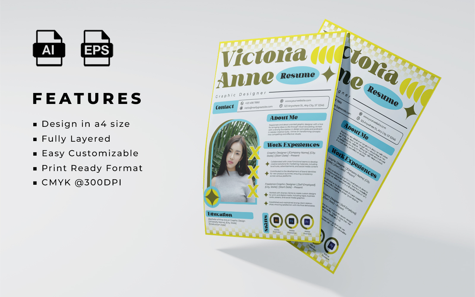 Resume and CV Template 018