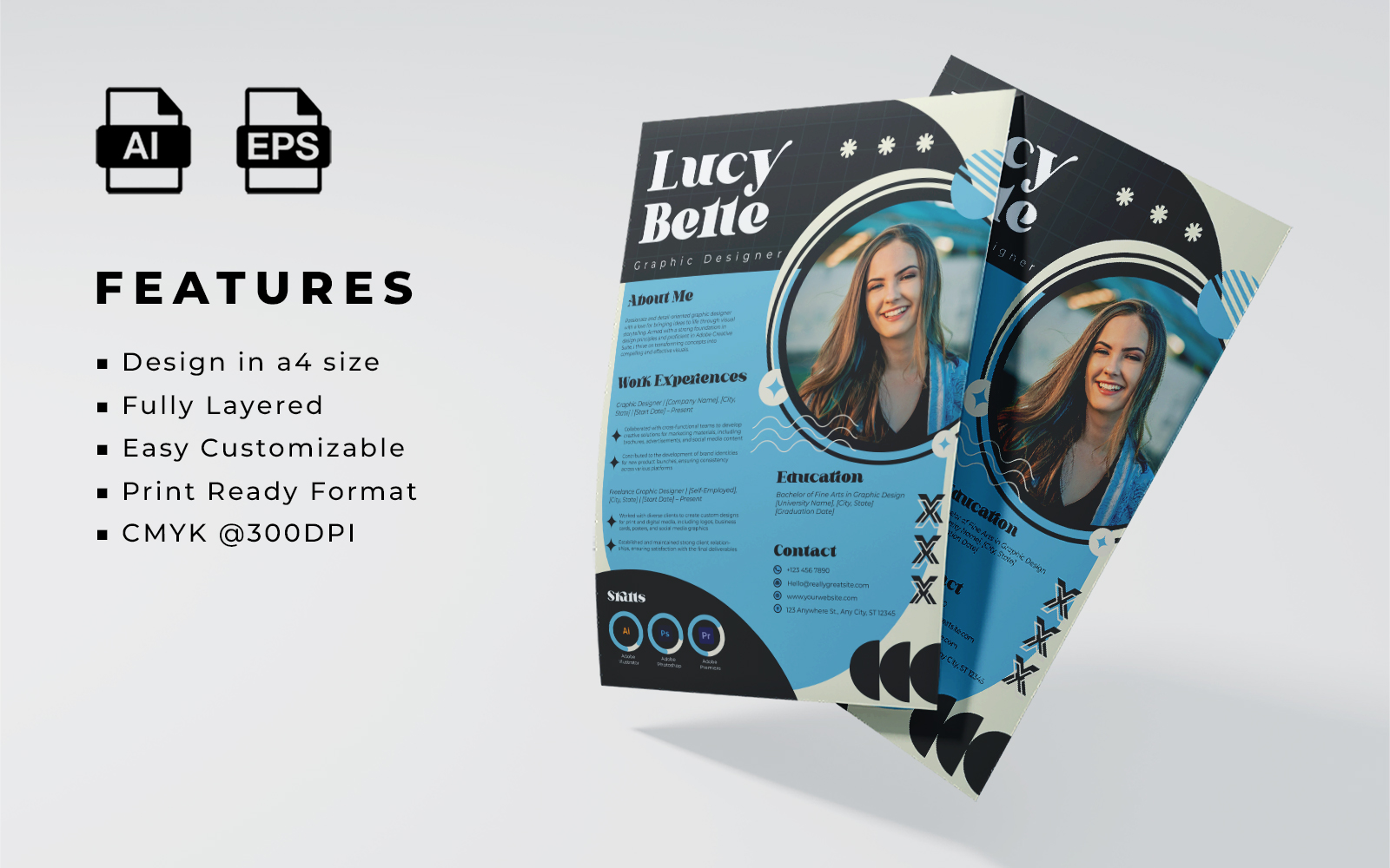 Resume and CV Template 019