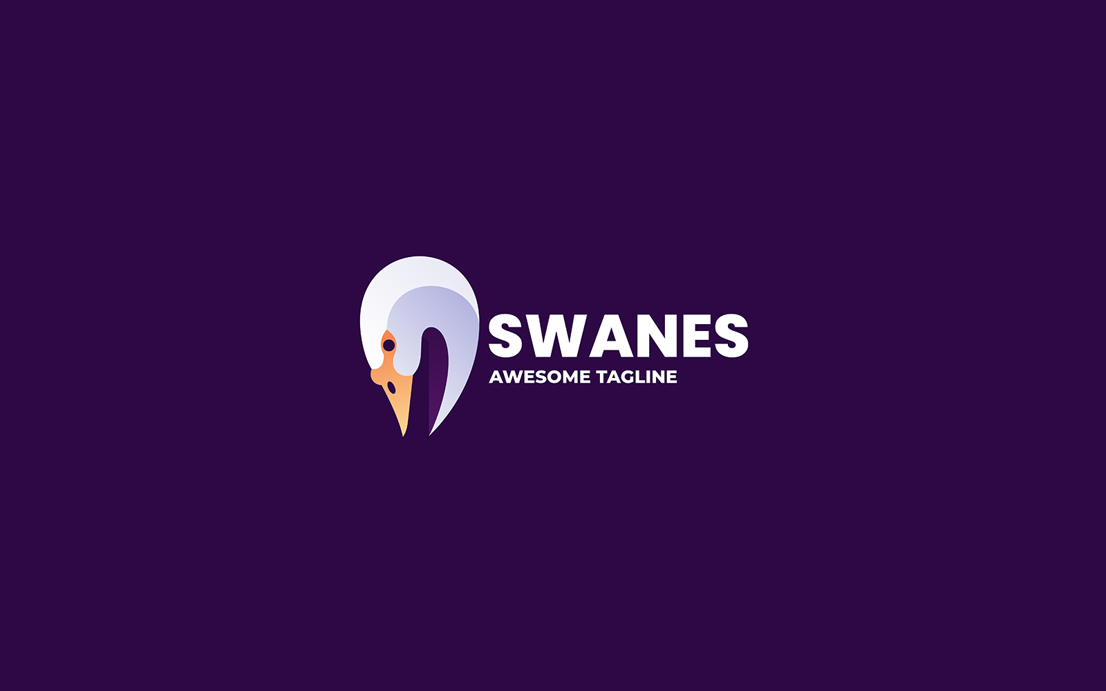 Swan Gradient Colorful Logo 1