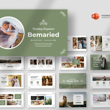 Bridal Business PowerPoint Templates 402992