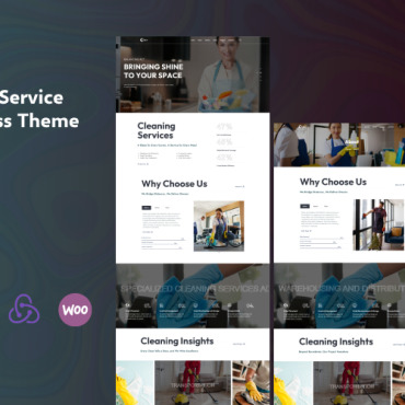 Business Clean WordPress Themes 403007