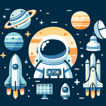 Space Planet Illustrations Templates 403075