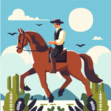 Derby Racing Illustrations Templates 403315