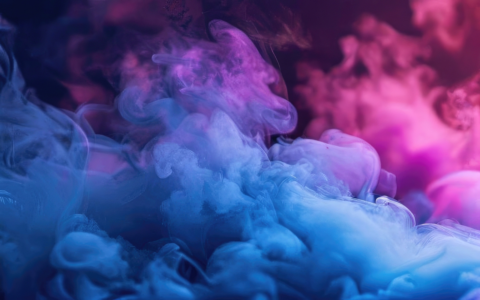 Dark blue and pink color gradient smoke wallpaper background design v13