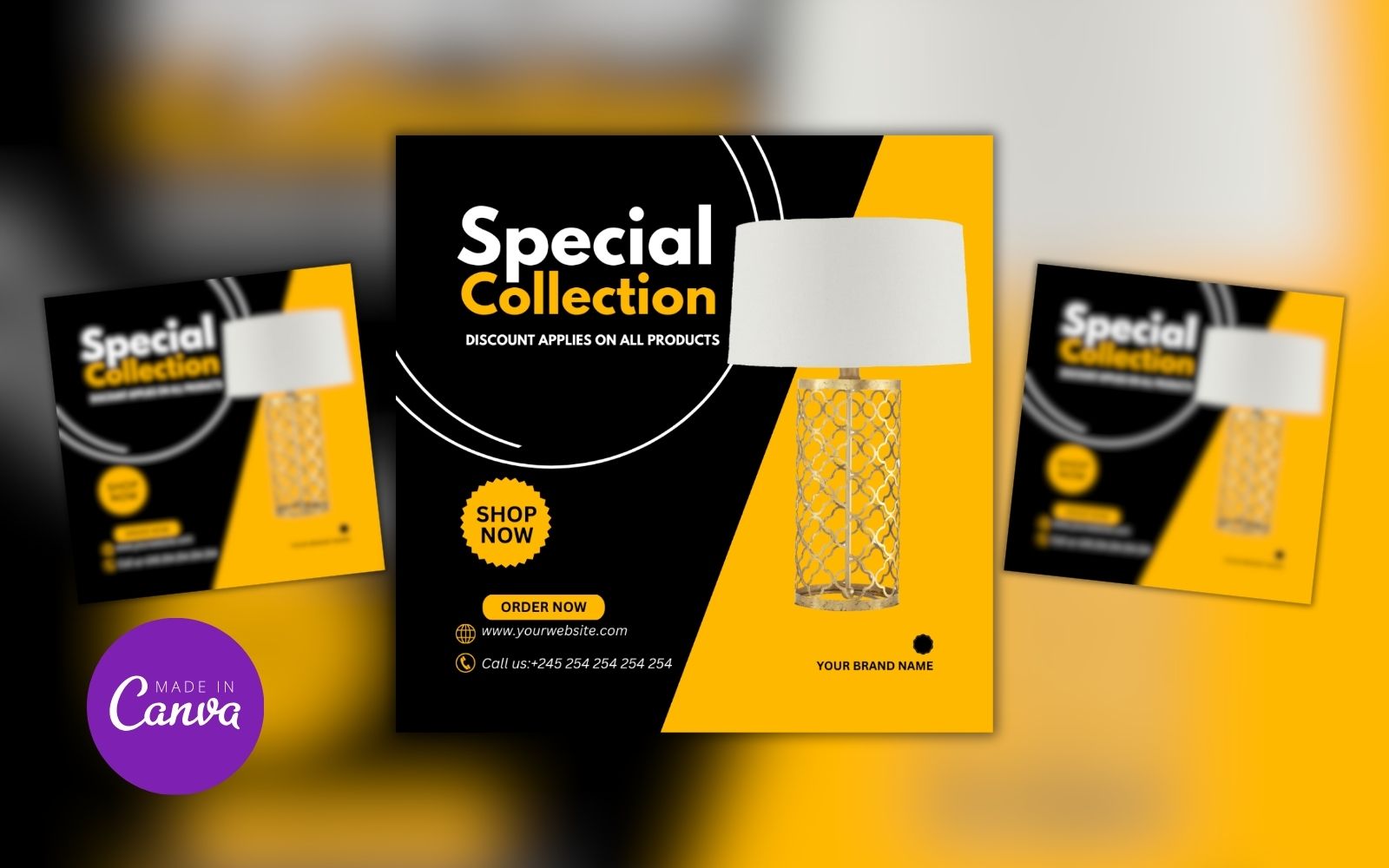 Special Collection Sale Canva Design Template