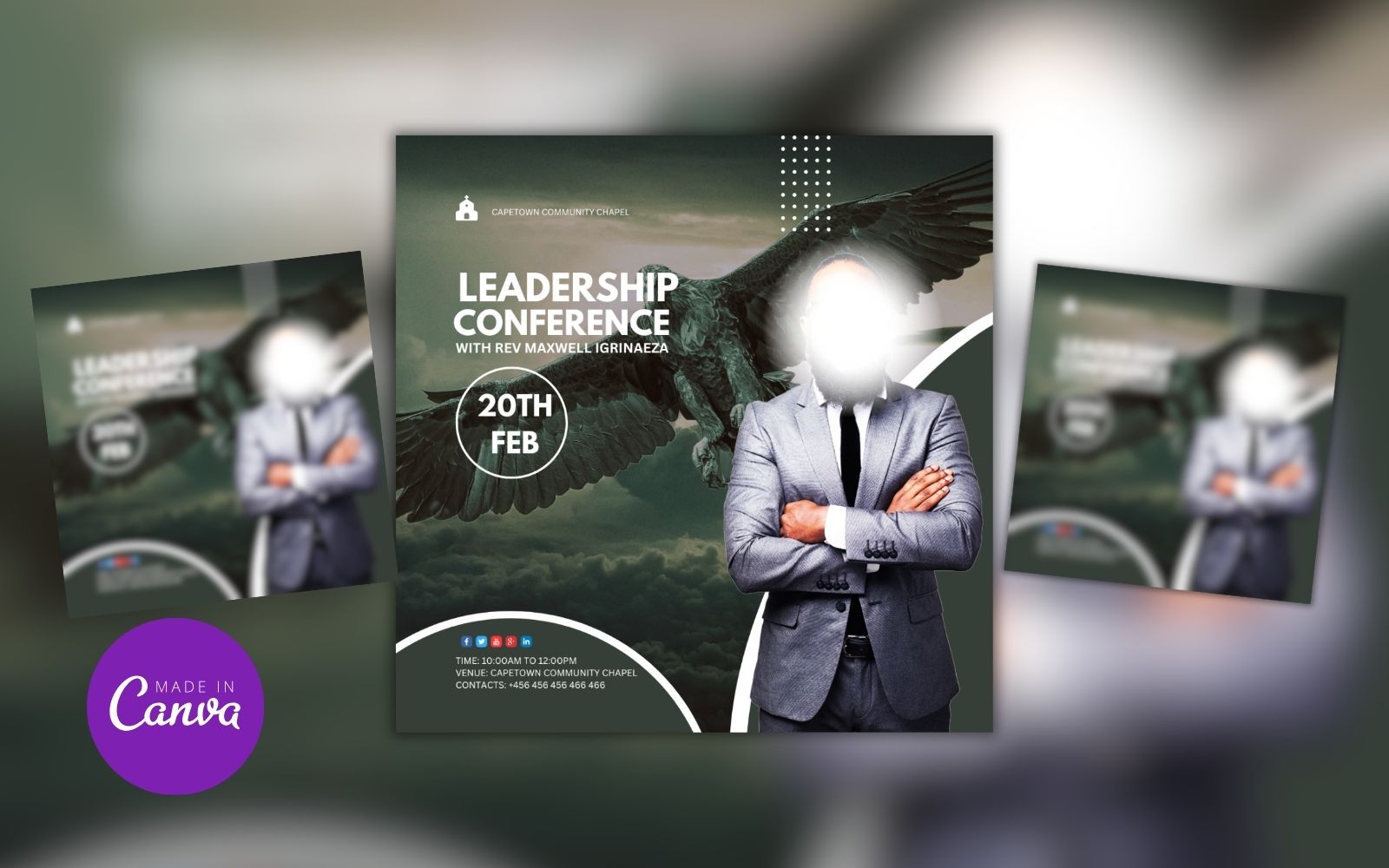 Church Leadership Conference Design Template