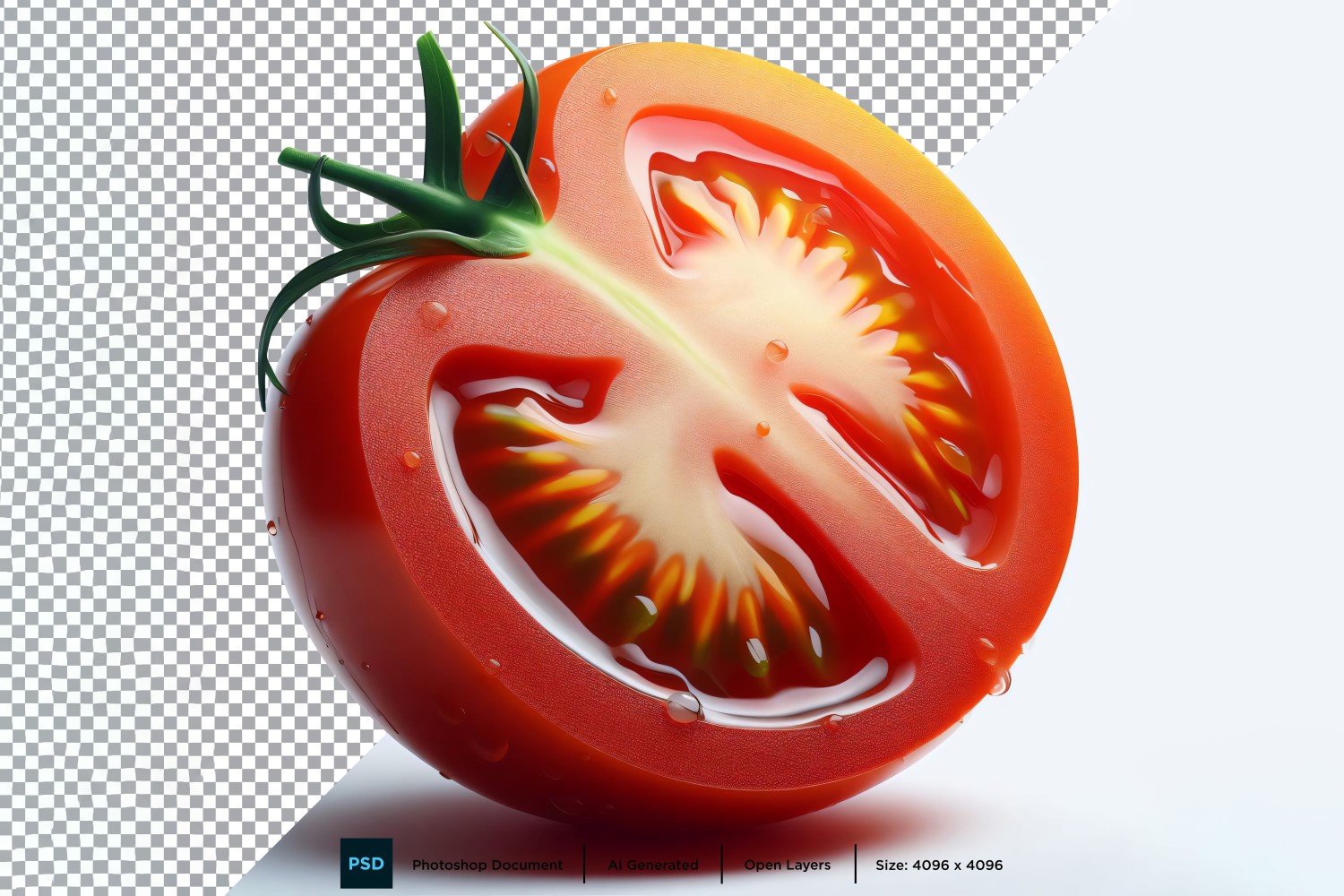 Tomato Fresh Vegetable Transparent background 05