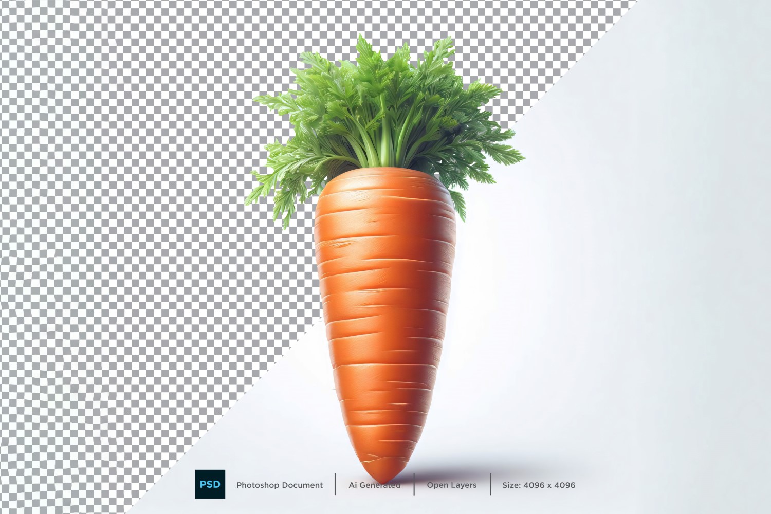 Carrot Fresh Vegetable Transparent background 01
