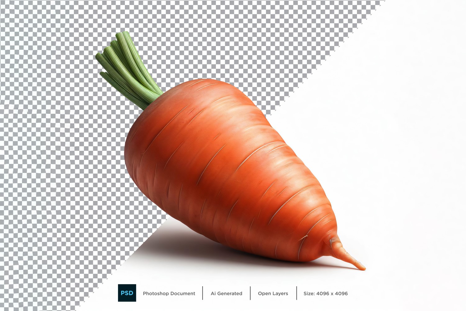 Carrot Fresh Vegetable Transparent background 04