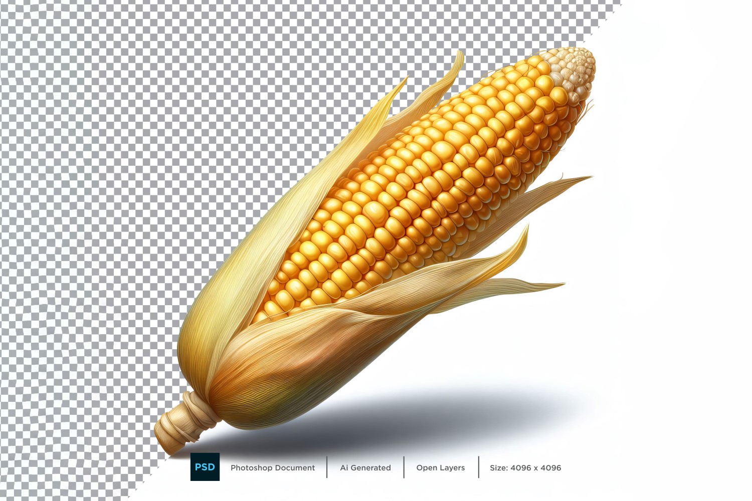 Corn Fresh Vegetable Transparent background 02