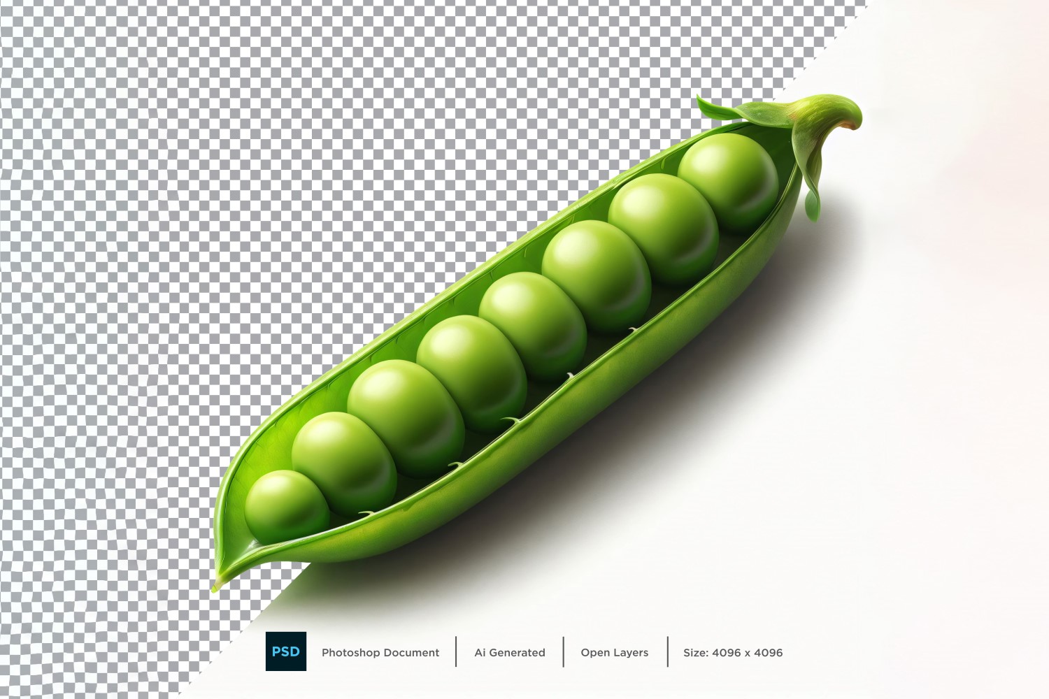 Green bean Fresh Vegetable Transparent background 12