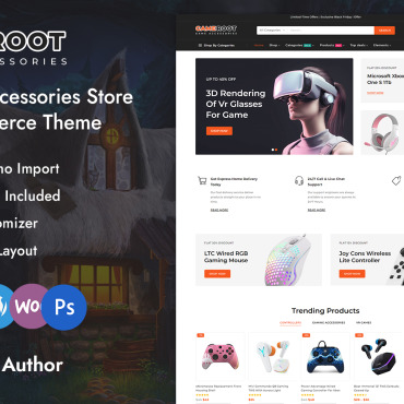 Gadgets Game WooCommerce Themes 404015