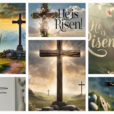Christ Resurrection Illustrations Templates 404022
