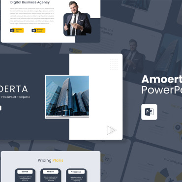 Agency Business PowerPoint Templates 404216