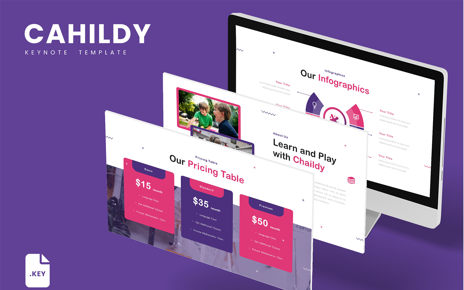 Chaildy – Kids Academy Keynote Template