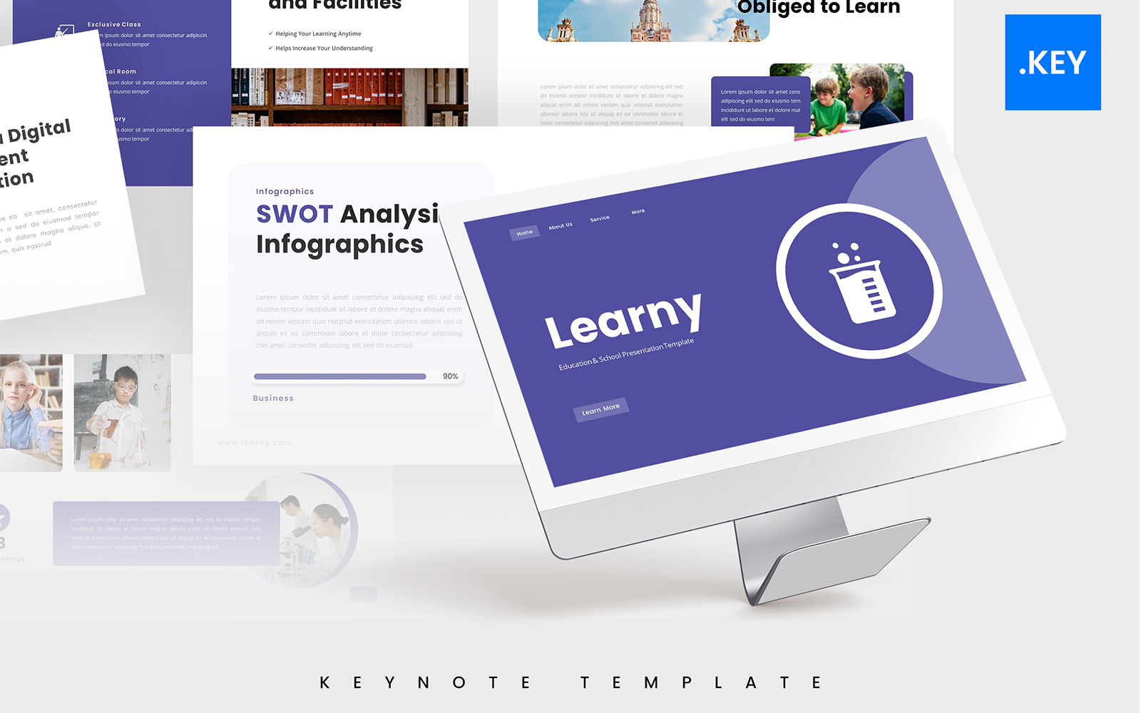 Learny – Education Keynote Template