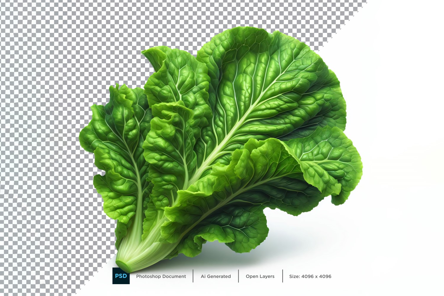 Lettuce Fresh Vegetable Transparent background 07
