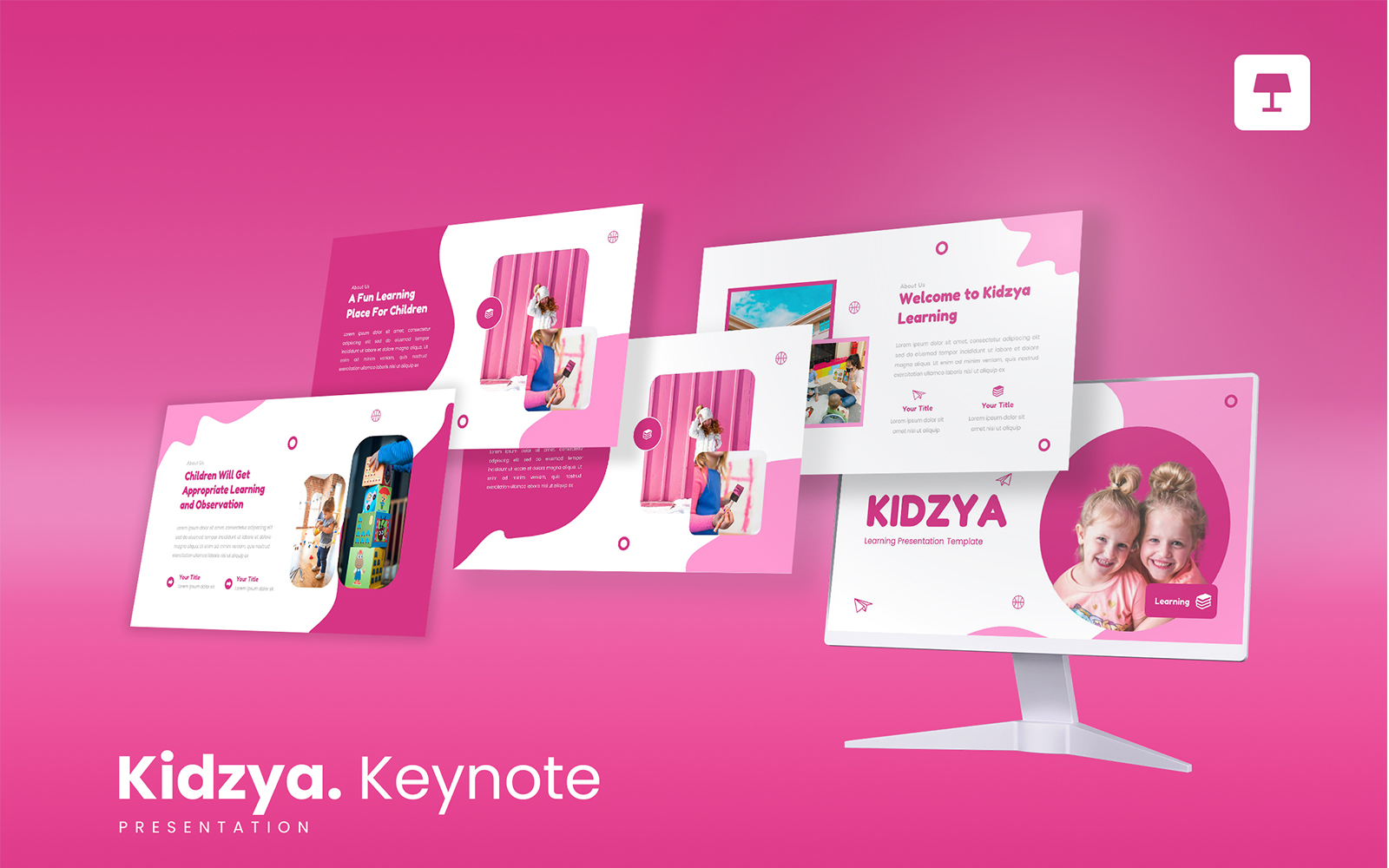 Kidzya – Kids Academy Keynote Template
