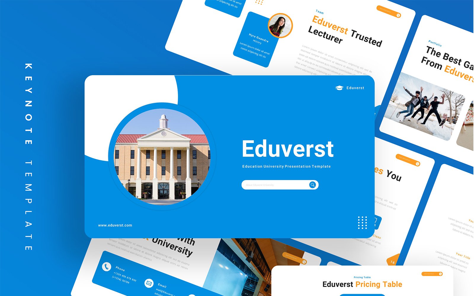 Eduverst - Education University Keynote Template