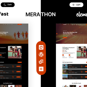 Marathon Run WordPress Themes 404356