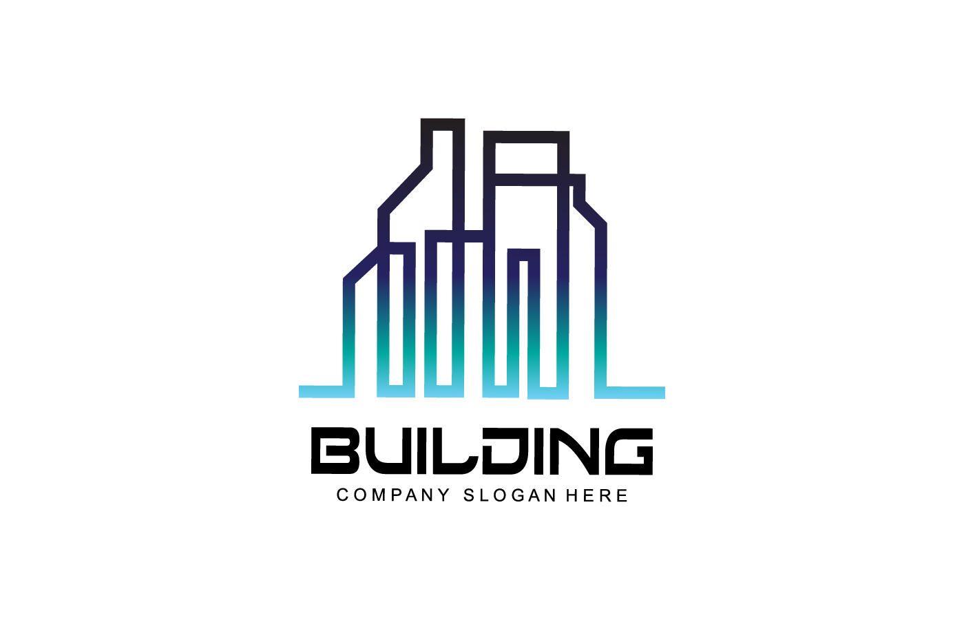 City Building Construction Logo Design V2