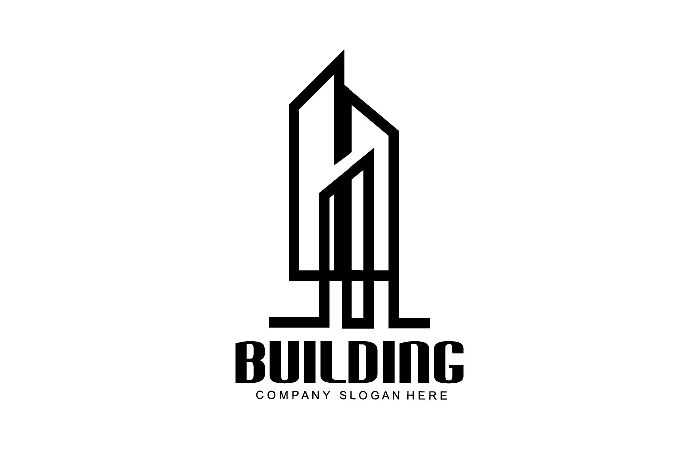 City Building Construction Logo Design V4