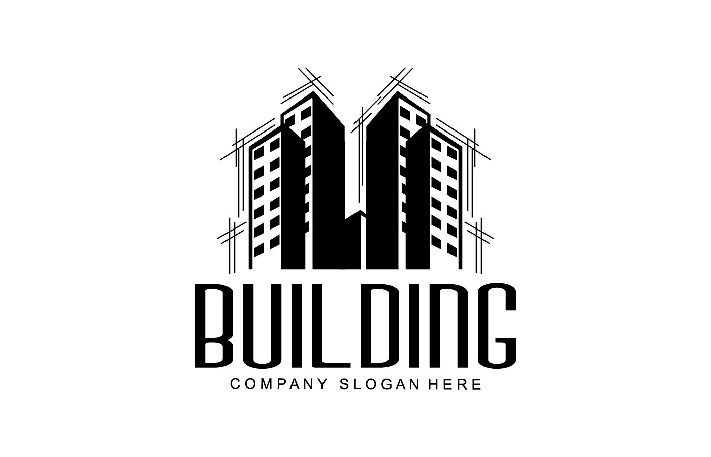 City Building Construction Logo Design V6