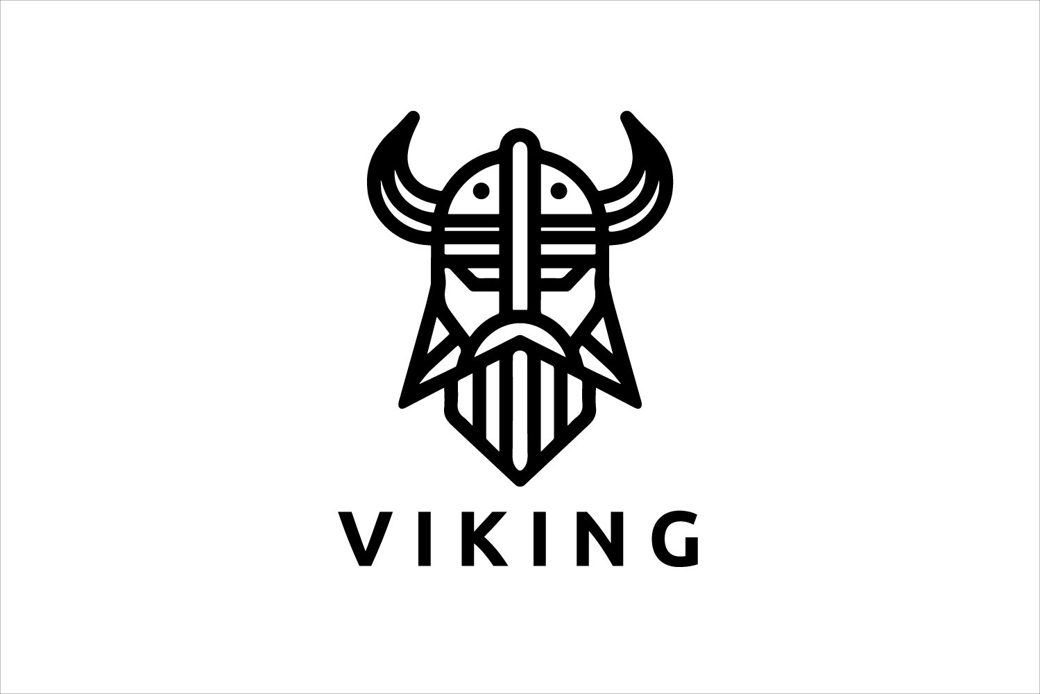 Viking Logo Design Template V38