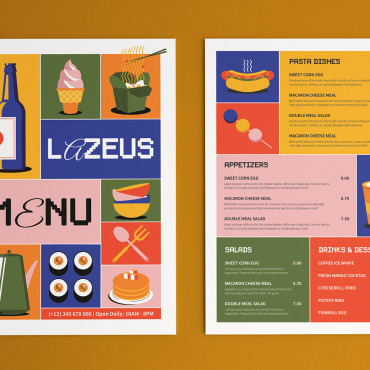 Colorful Bar Corporate Identity 404552