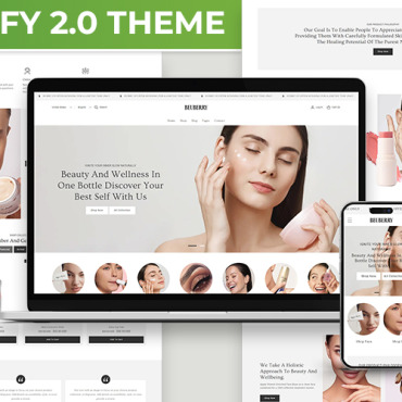 Beauty Cosmetic Shopify Themes 404586