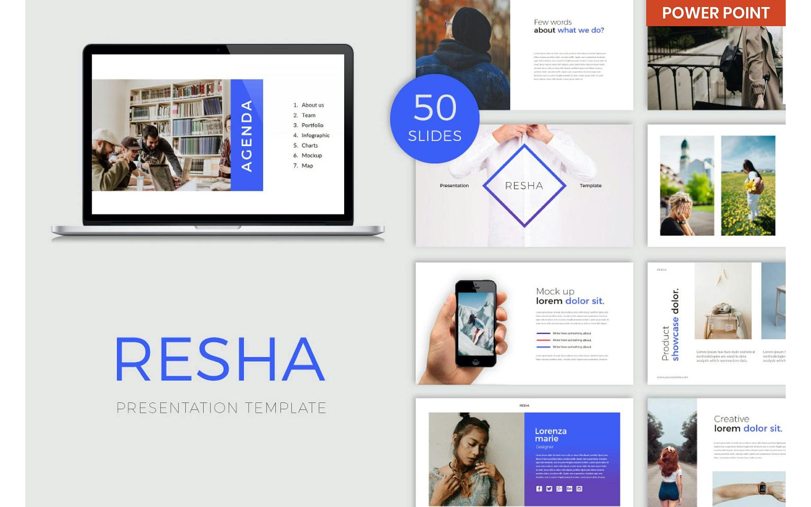 Resha PowerPoint Presentation Templates