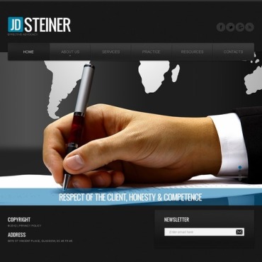Steiner  Responsive Website Templates 40599