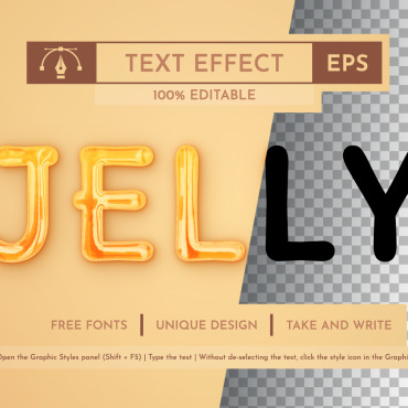 Text Effect Illustrations Templates 405090