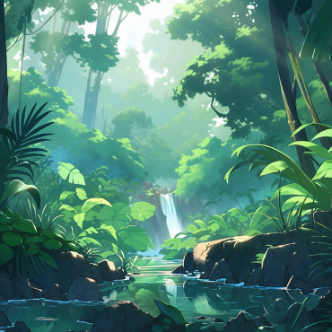 Jungle With Backgrounds 405116