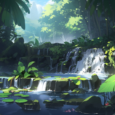Jungle With Backgrounds 405138