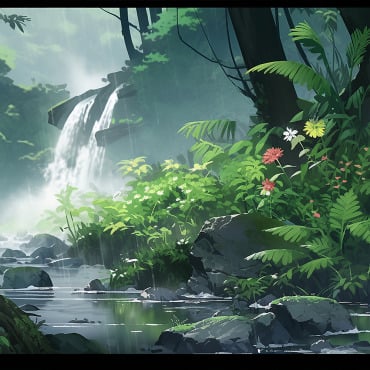 Jungle With Backgrounds 405139