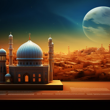 Mosque On Backgrounds 405145