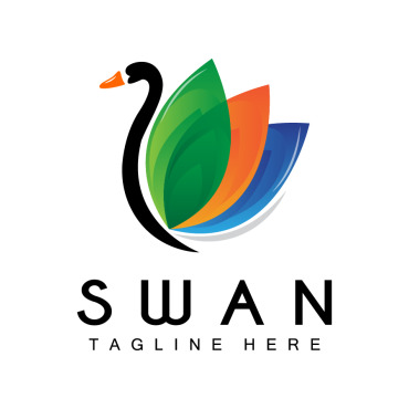 Swan Logo Logo Templates 405213