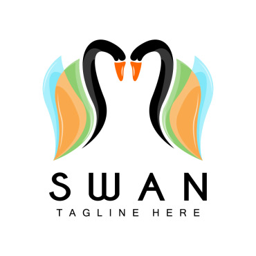 Swan Logo Logo Templates 405215