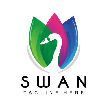 Swan Logo Logo Templates 405216